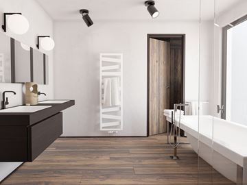 CONCEPT 200 ARTEANO designový radiátor 1771/450, středové připojení, matná bílá 0556 COAR-180-045-0556 Obrázek - fotka