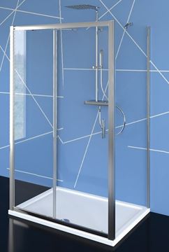 POLYSAN EASY LINE sprchové dveře 160x190 cm, posuvné, aluchrom/čiré sklo