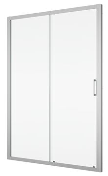 RONAL TOP-LINE TOPS2 sprchové dveře 140x190 cm, posuvné, aluchrom/sklo čiré 