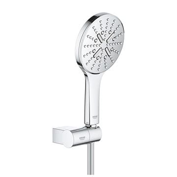 GROHE RAINSHOWER SMARTACTIVE 130 sprchová souprava 3-dílná, ruční sprcha pr. 130 mm, 3 proudy, hadice, držák, Water Saving, chrom