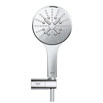 GROHE RAINSHOWER SMARTACTIVE 130 sprchová souprava 3-dílná, ruční sprcha pr. 130 mm, 3 proudy, hadice, držák, Water Saving, chrom 26580000 Obrázek - fotka