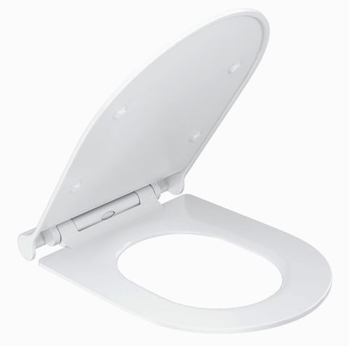 RAVAK UNI CHROME WC sedátko Slim, SoftClose, bílá X01550 Obrázek - fotka