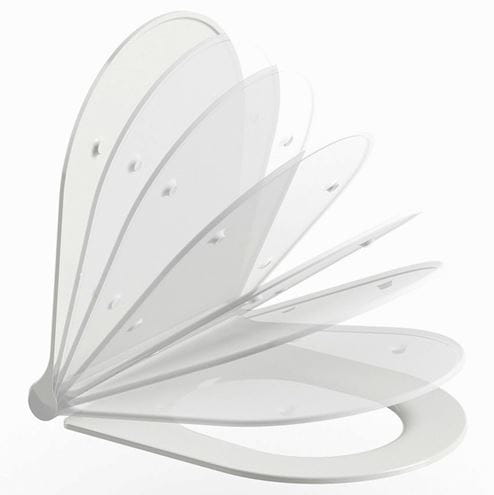 RAVAK UNI CHROME WC sedátko Slim, SoftClose, bílá X01550 Obrázek - fotka