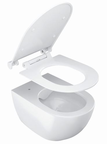 RAVAK UNI CHROME WC sedátko Slim, SoftClose, bílá X01550 Obrázek - fotka