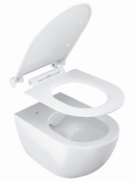 RAVAK UNI CHROME WC sedátko Slim, SoftClose, bílá X01550 Obrázek - fotka