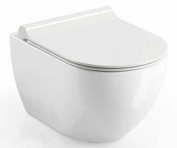 RAVAK UNI CHROME WC sedátko Slim, SoftClose, bílá X01550 Obrázek - fotka