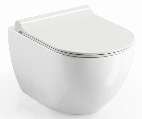 RAVAK UNI CHROME WC sedátko Slim, SoftClose, bílá X01550 Obrázek - fotka