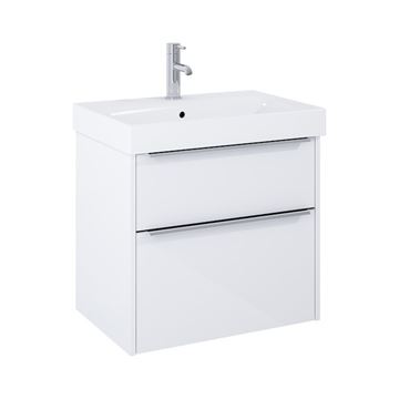 JIKA PURE skříňka s umyvadlem 60x44x54 cm, 2 zásuvky, lesklá bílá