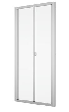 RONAL TOP-LINE TOPK sprchové dveře 70x190 cm, skládací, aluchrom/čiré sklo