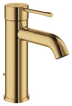 GROHE ESSENCE NEW umyvadlová stojánková baterie, s odtokovou soupravou, Water Saving, cool surise
