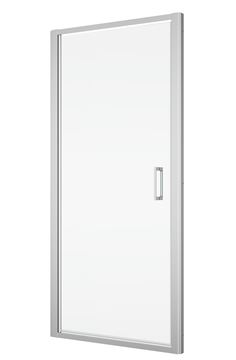 RONAL TOP-LINE TOPP sprchové dveře 90x190 cm, lítací, bílá/sklo Durlux