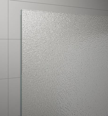 RONAL TOP-LINE TOPP sprchové dveře 90x190 cm, lítací, bílá/sklo Durlux TOPP 0900 04 22 Obrázek - fotka