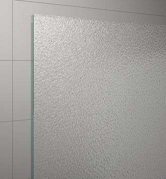 RONAL TOP-LINE TOPP sprchové dveře 90x190 cm, lítací, bílá/sklo Durlux TOPP 0900 04 22 Obrázek - fotka