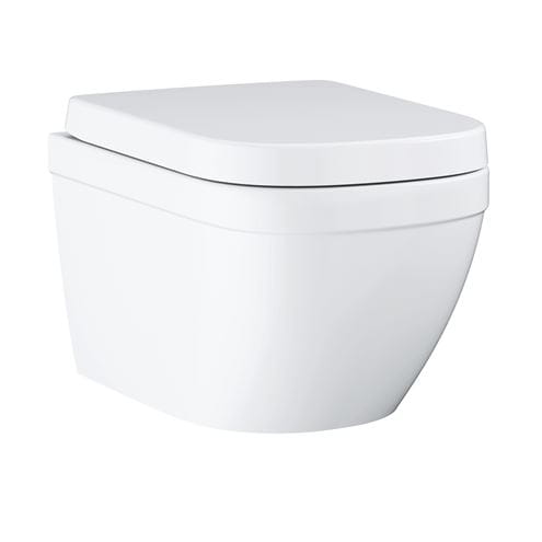 GROHE EURO CERAMIC závěsné WC se SoftClose sedátkem, Rimless, Triple Vortex splachování, alpská bílá 39693000 Obrázek - Hlavní obrázek