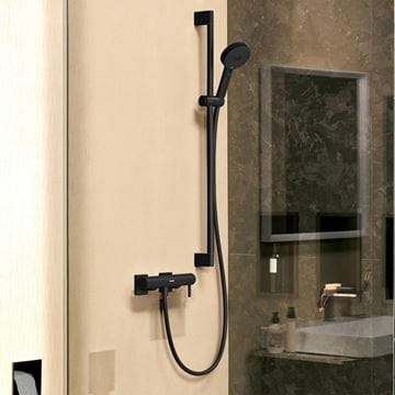 HANSGROHE TECTURIS E nástěnná sprchová baterie, matná černá 73620670 Obrázek - fotka