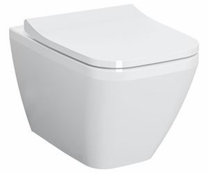 VITRA INTEGRA SQUARE závěsné WC, Rim-ex splachování, VitrAhygiene
