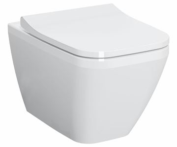 VITRA INTEGRA SQUARE závěsné WC, Rim-ex splachování, VitrAhygiene