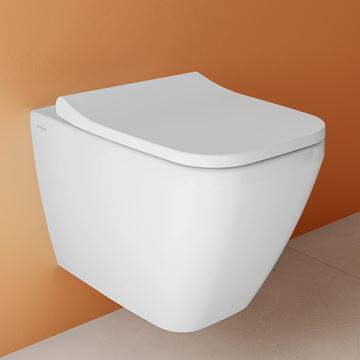 VITRA INTEGRA SQUARE závěsné WC, Rim-ex splachování, VitrAhygiene 7082B003-0075 Obrázek - fotka