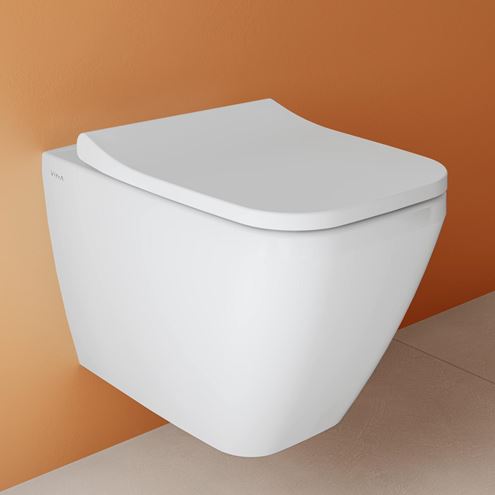 VITRA INTEGRA SQUARE závěsné WC, Rim-ex splachování, VitrAhygiene 7082B003-0075 Obrázek - fotka