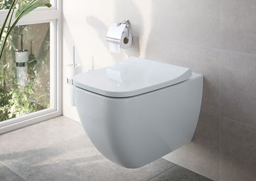 VITRA INTEGRA SQUARE WC sedátko slim, bílá 191-003-001 Obrázek - fotka