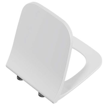 VITRA INTEGRA SQUARE WC sedátko Slim, SoftClosing, bílá