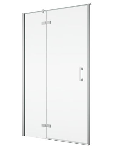 RONAL PUR PU13PG sprchové dveře 90x200 cm, křídlové, chrom/čiré sklo Aquaperle PU13PG 090 10 07 Obrázek - Hlavní obrázek