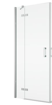RONAL PUR PUE2PG sprchové dveře 90x200 cm, křídlové, chrom/čiré sklo