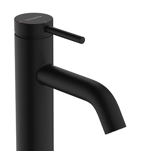 HANSGROHE TECTURIS S umyvadlová stojánková baterie, CoolStart, EcoSmart+, matná černá 73301670 Obrázek - fotka