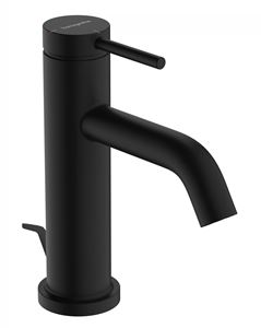 HANSGROHE TECTURIS S umyvadlová stojánková baterie, s odtokovou soupravou, CoolStart, EcoSmart+, matná černá