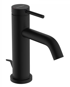 HANSGROHE TECTURIS S umyvadlová stojánková baterie, s odtokovou soupravou, CoolStart, EcoSmart+, matná černá