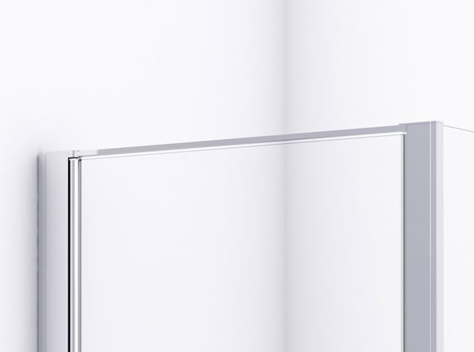 RONAL DIVERA D22T1 sprchové dveře 70x200 cm, lítací, aluchrom/čiré sklo D22T1 070 50 07 Obrázek - fotka