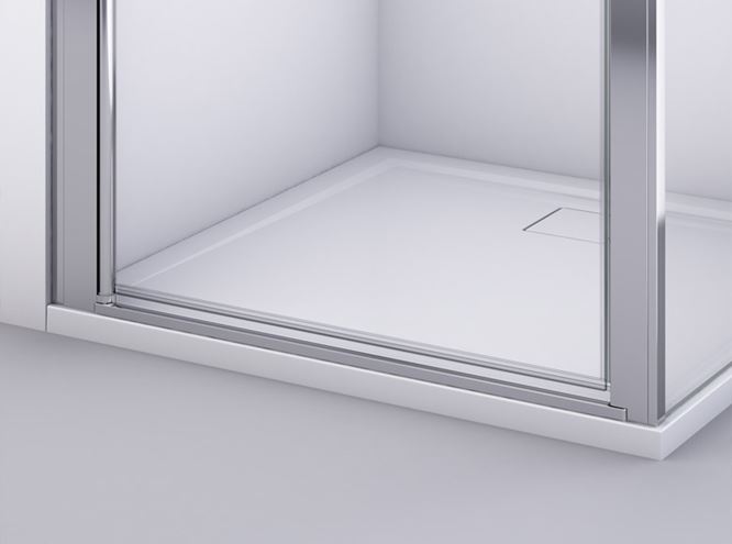 RONAL DIVERA D22T1 sprchové dveře 100x200 cm, lítací, aluchrom/čiré sklo D22T1 100 50 07 Obrázek - fotka