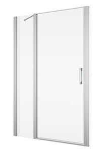 RONAL DIVERA D22T13 sprchové dveře 130x200 cm, vstup 630 mm, lítací, aluchrom/čiré sklo