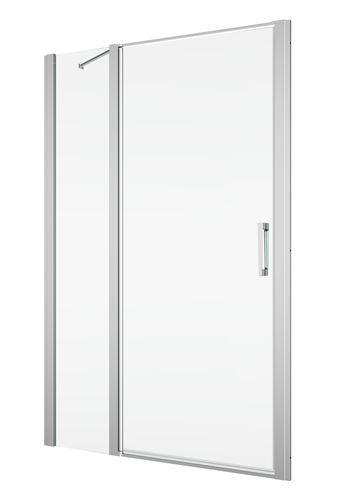 RONAL DIVERA D22T13 sprchové dveře 160x200 cm, vstup 830 mm, lítací, aluchrom/čiré sklo D22T13 100 60 50 07 Obrázek - Hlavní obrázek