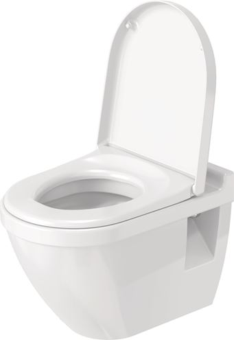 DURAVIT STARCK 3 WC sedátko, Soft-Close, lesklá bílá 0063890000 Obrázek - fotka