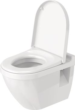 DURAVIT STARCK 3 WC sedátko, Soft-Close, lesklá bílá 0063890000 Obrázek - fotka