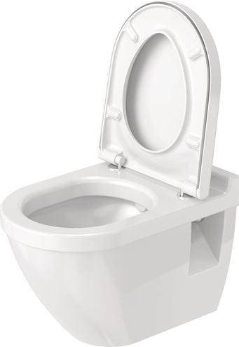 DURAVIT STARCK 3 WC sedátko, Soft-Close, lesklá bílá 0063890000 Obrázek - fotka