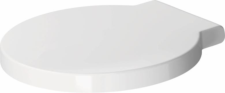 DURAVIT STARCK 1 WC sedátko, Soft-Close, lesklá bílá 0065880099 Obrázek - Hlavní obrázek