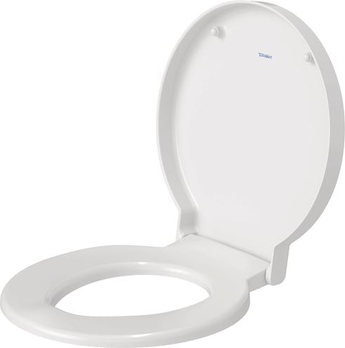 DURAVIT STARCK 1 WC sedátko, Soft-Close, lesklá bílá 0065880099 Obrázek - fotka