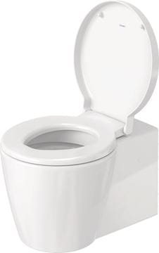 DURAVIT STARCK 1 WC sedátko, Soft-Close, lesklá bílá 0065880099 Obrázek - fotka