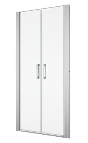 RONAL DIVERA D22T2 sprchové dveře 100x200 cm, lítací, aluchrom/čiré sklo D22T2 100 50 07 Obrázek - Hlavní obrázek