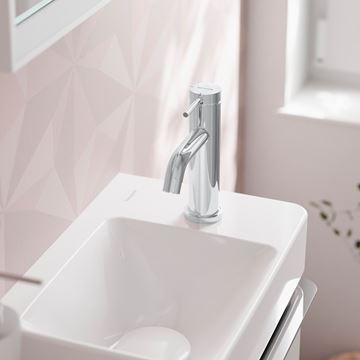 HANSGROHE TECTURIS S umyvadlová stojánková baterie, s odtokovou soupravou, CoolStart, EcoSmart+, chrom 73302000 Obrázek - fotka