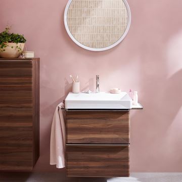 HANSGROHE TECTURIS S umyvadlová stojánková baterie, CoolStart, EcoSmart+, chrom 73312000 Obrázek - fotka