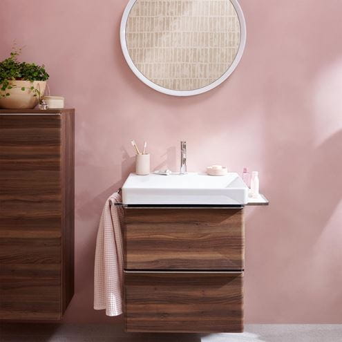 HANSGROHE TECTURIS S umyvadlová stojánková baterie, CoolStart, EcoSmart+, chrom 73312000 Obrázek - fotka