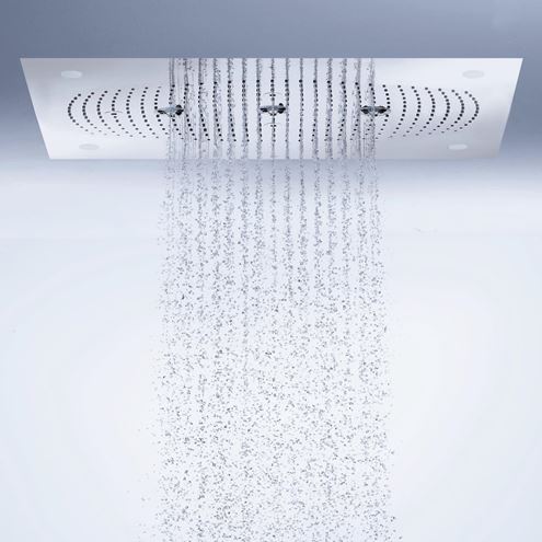 HANSGROHE RAINDANCE RAINMAKER 680/460 3JET horní sprcha 680x460 mm, 3 proudy, s LED osvětlením, chrom 28418000 Obrázek - fotka