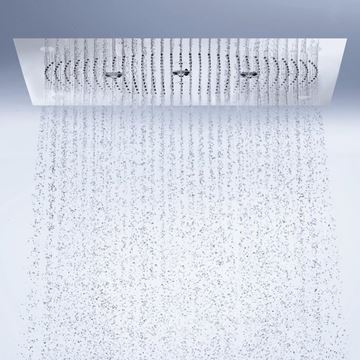 HANSGROHE RAINDANCE RAINMAKER 680/460 3JET horní sprcha 680x460 mm, 3 proudy, s LED osvětlením, chrom 28418000 Obrázek - fotka