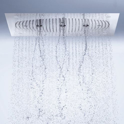 HANSGROHE RAINDANCE RAINMAKER 680/460 3JET horní sprcha 680x460 mm, 3 proudy, s LED osvětlením, chrom 28418000 Obrázek - fotka