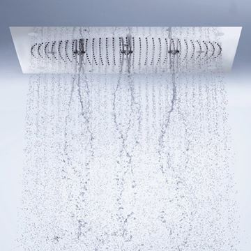 HANSGROHE RAINDANCE RAINMAKER 680/460 3JET horní sprcha 680x460 mm, 3 proudy, s LED osvětlením, chrom 28418000 Obrázek - fotka