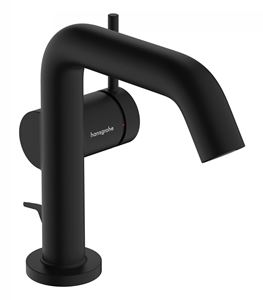 HANSGROHE TECTURIS S 110 Fine umyvadlová stojánková baterie, s odtokovou soupravou, CoolStart, EcoSmart+, matná černá