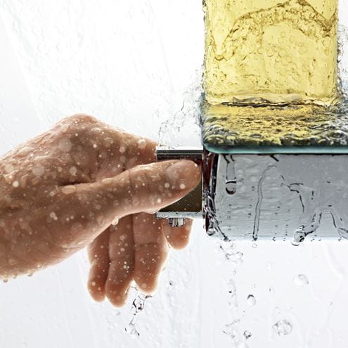 HANSGROHE ECOSTAT SELECT sprchová nástěnná termostatická baterie, chrom 13161000 Obrázek - fotka
